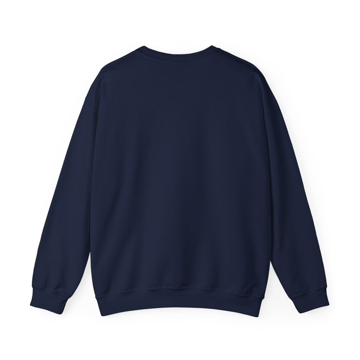 Crewneck Sweatshirt – Minimal Cross Chest Christian Design