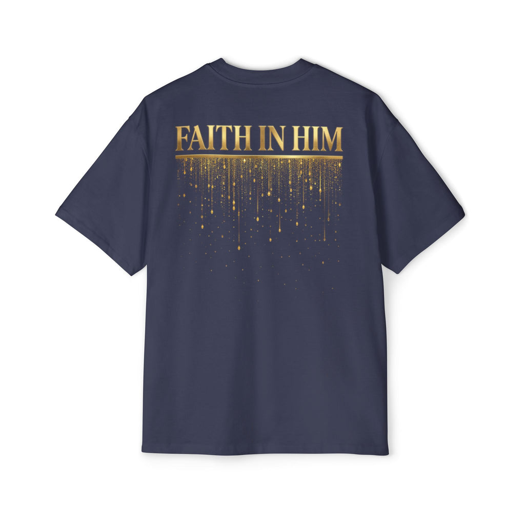 FAITH IN HIM - REDEEMER - Pump Cover - Oversized Tee