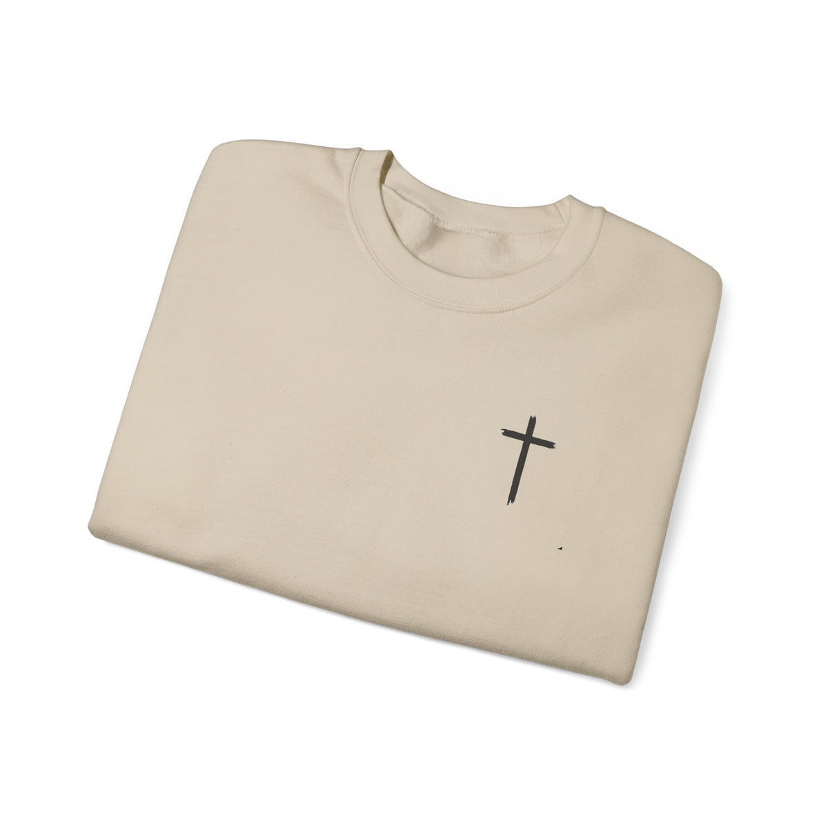 Christian Fitness Sweatshirt — “I Can Do All Things” Barbell Crewneck