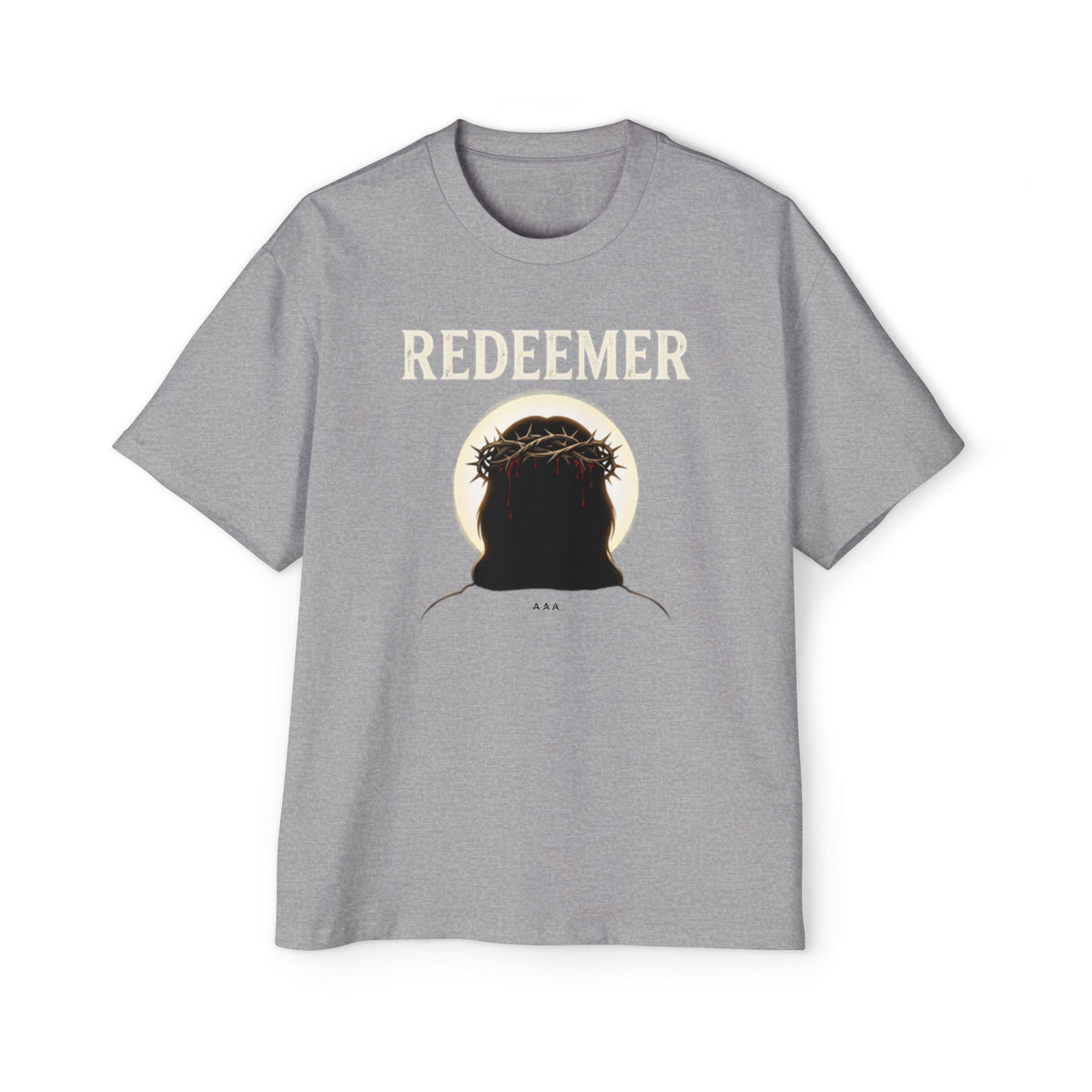 FAITH IN HIM - REDEEMER - Pump Cover - Oversized Tee