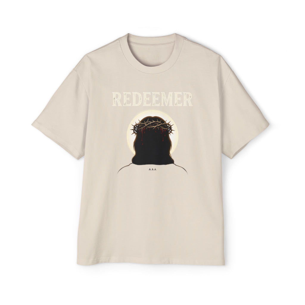 FAITH IN HIM - REDEEMER - Pump Cover - Oversized Tee
