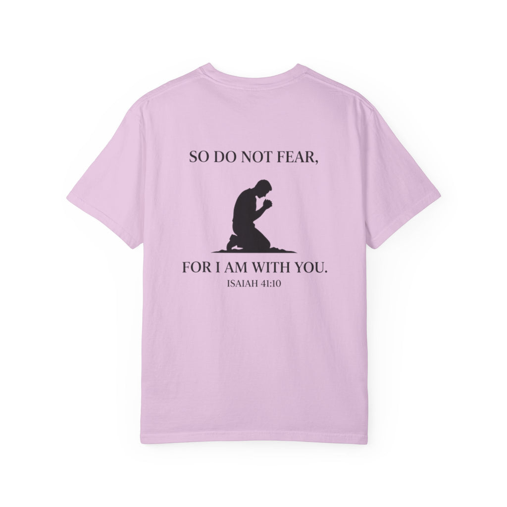 Prayer Silhouette T-Shirt — "So Do Not Fear, For I Am With You" (Isaiah 41:10)