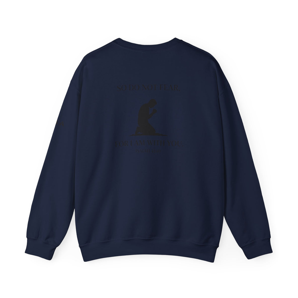 Minimalist Cross Crewneck Sweatshirt – AAA Chest Logo
