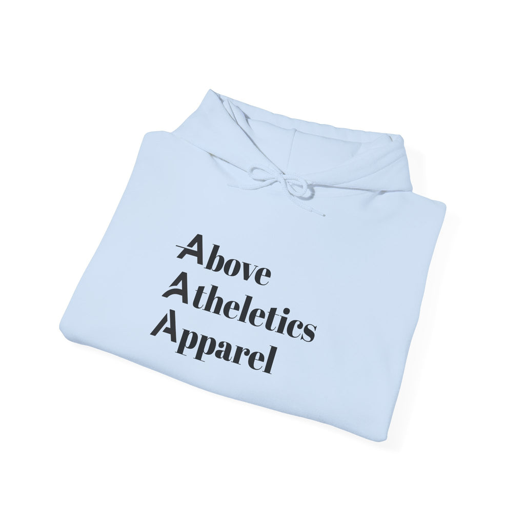 Above Athletics Apparel Hoodie — Faith In Him Gold Drip Graphic Hooded Sweatshirt