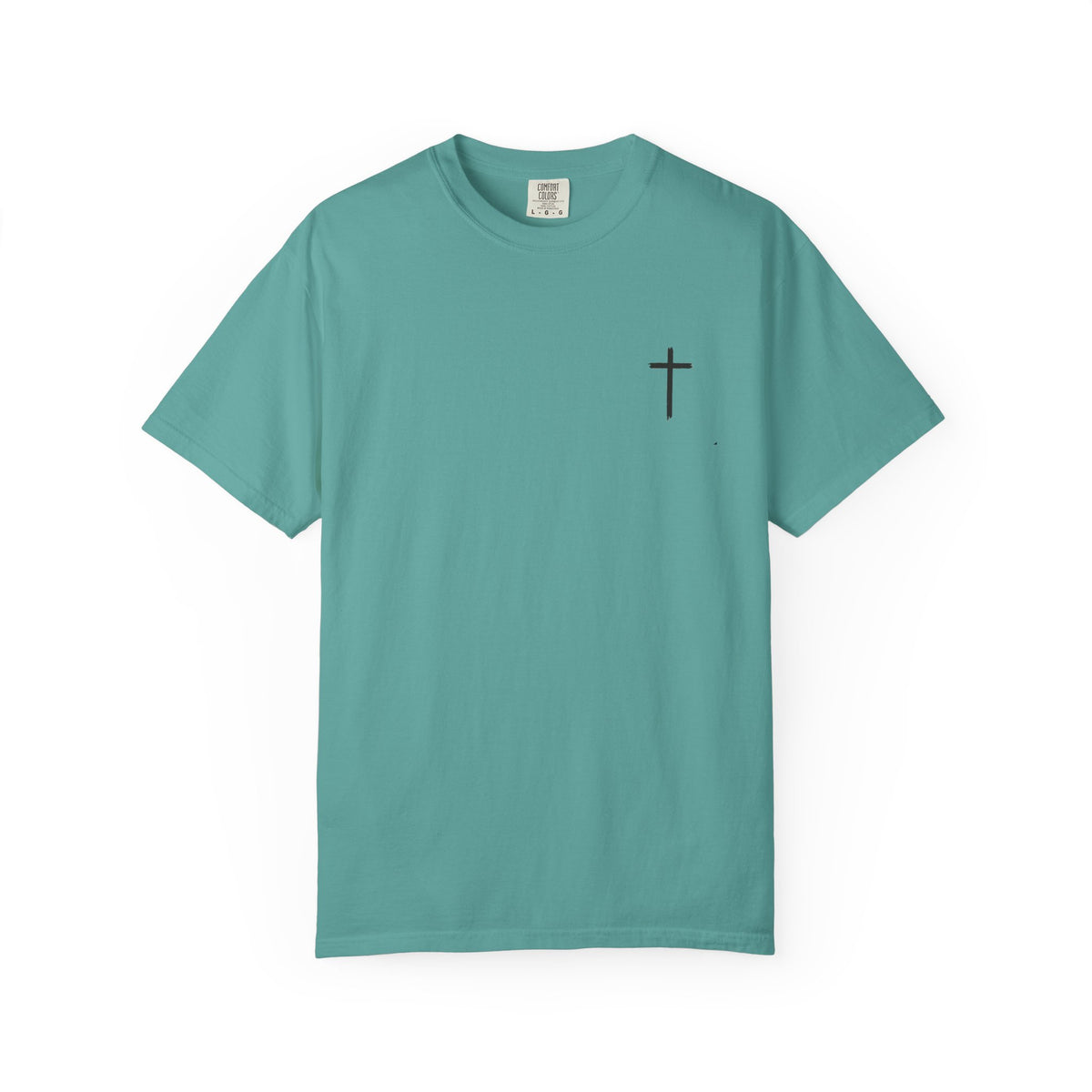 Christian Fitness T-Shirt - Philippians 4:13 Cross Gym Tee