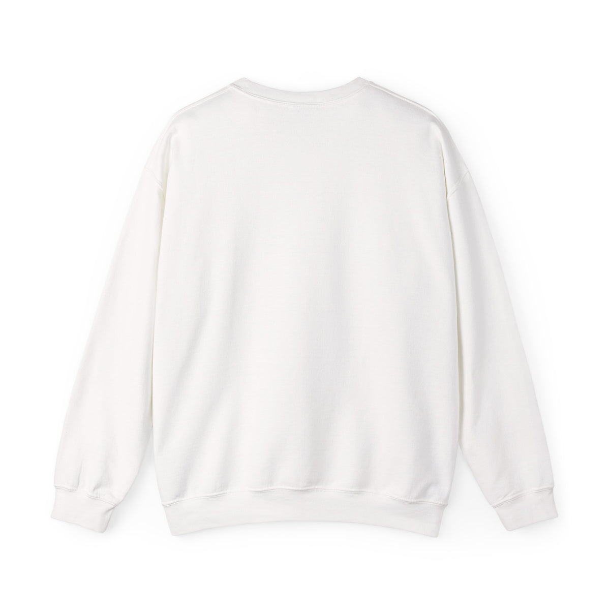 Crewneck Sweatshirt – Minimal Cross Chest Christian Design