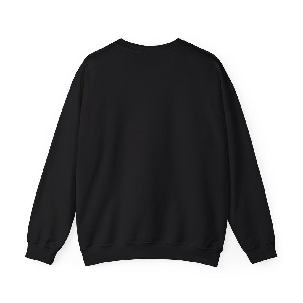 Crewneck Sweatshirt – Minimal Cross Chest Christian Design
