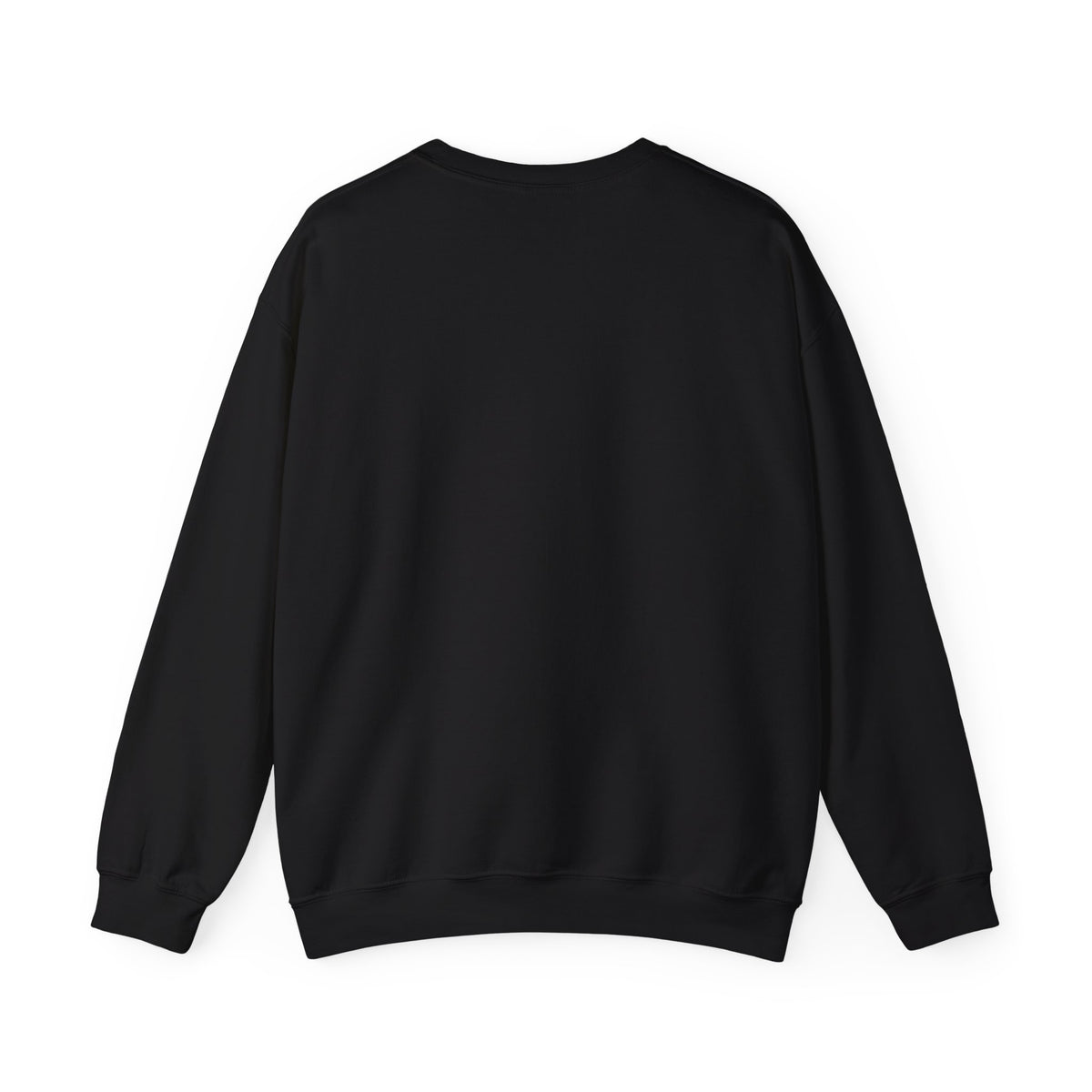 Crewneck Sweatshirt – Minimal Cross Chest Christian Design
