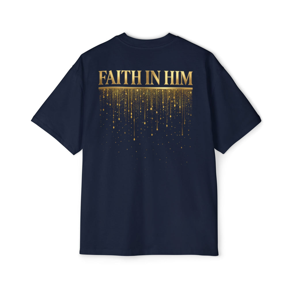 FAITH IN HIM - REDEEMER - Pump Cover - Oversized Tee