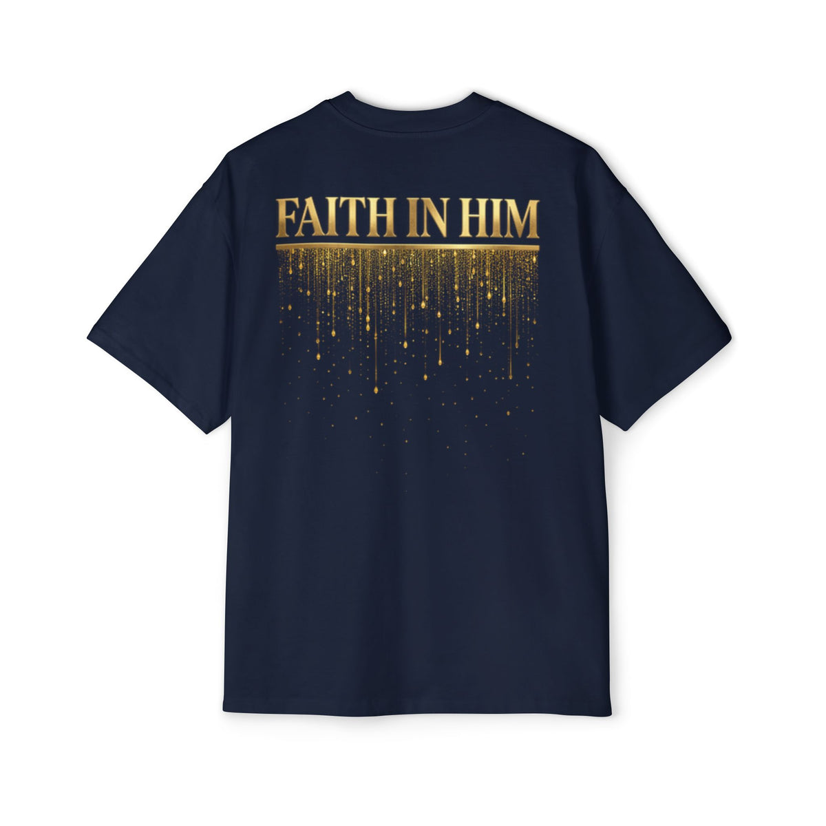 FAITH IN HIM - REDEEMER - Pump Cover - Oversized Tee