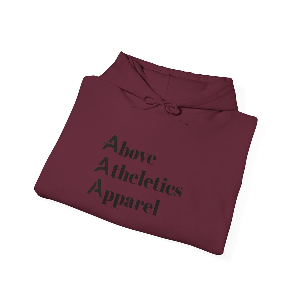Above Athletics Apparel Hoodie — Faith In Him Gold Drip Graphic Hooded Sweatshirt