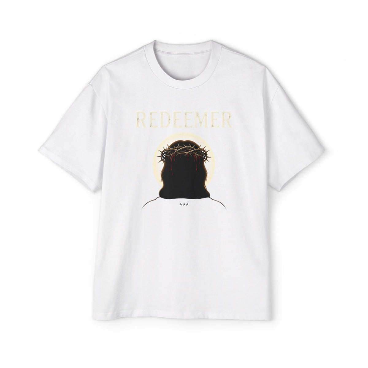 FAITH IN HIM - REDEEMER - Pump Cover - Oversized Tee