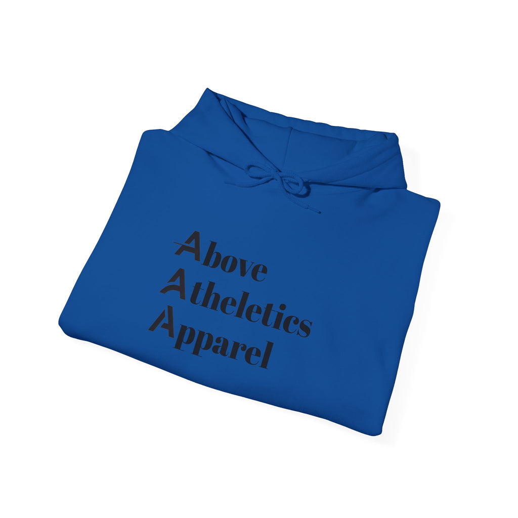 Above Athletics Apparel Hoodie — Faith In Him Gold Drip Graphic Hooded Sweatshirt