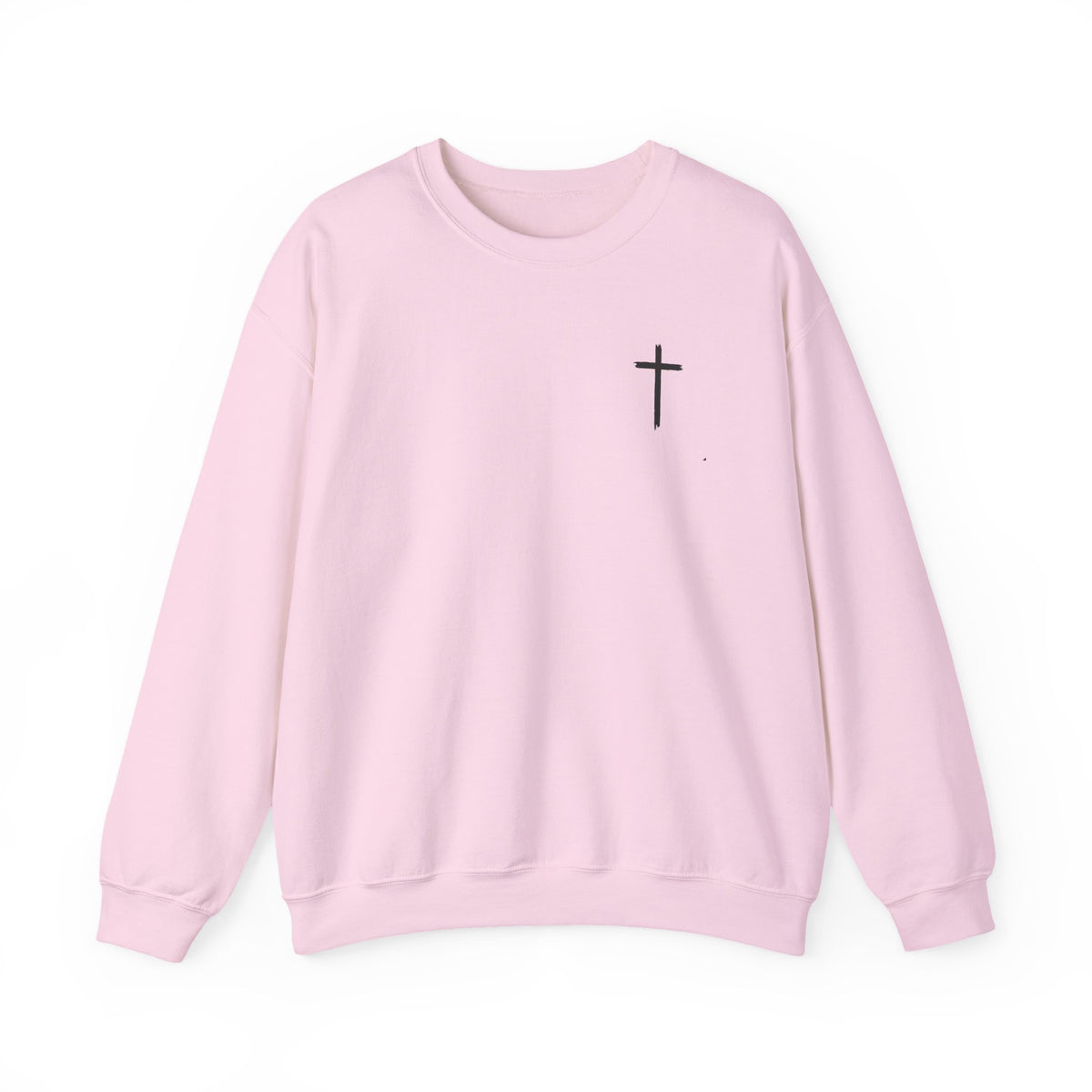 Christian Fitness Sweatshirt — “I Can Do All Things” Barbell Crewneck