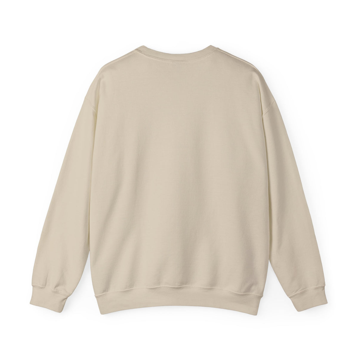Crewneck Sweatshirt – Minimal Cross Chest Christian Design