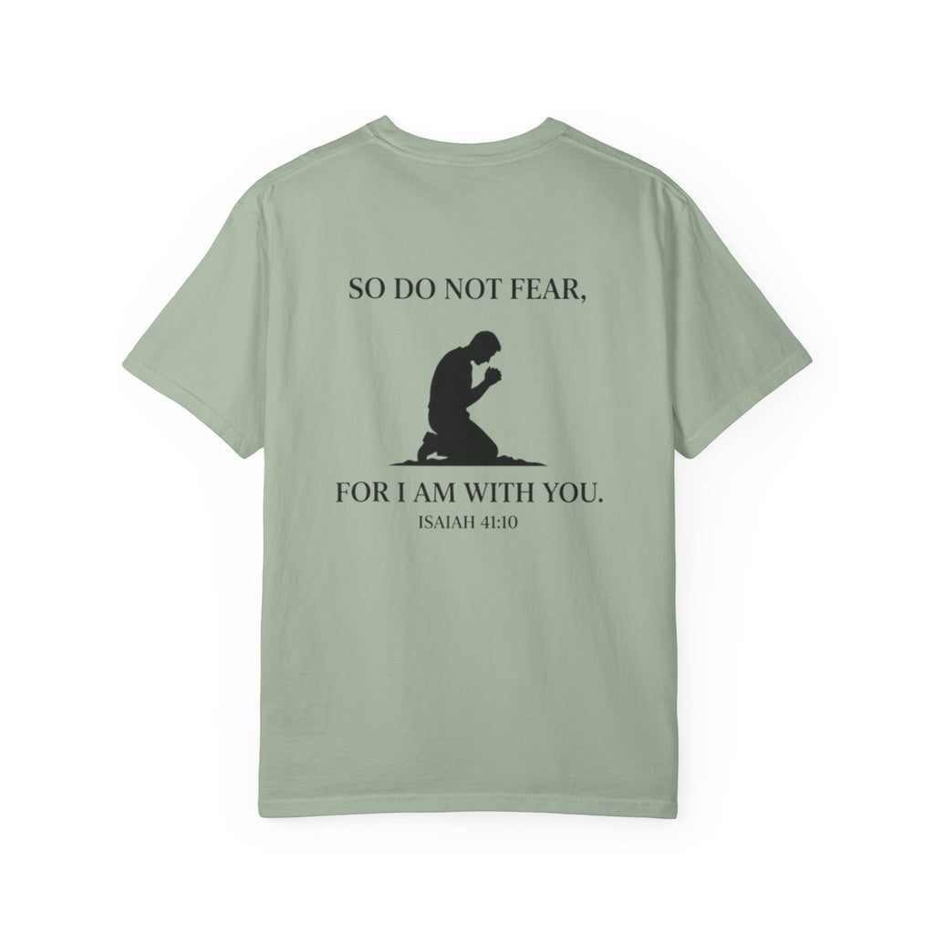 Prayer Silhouette T-Shirt — "So Do Not Fear, For I Am With You" (Isaiah 41:10)