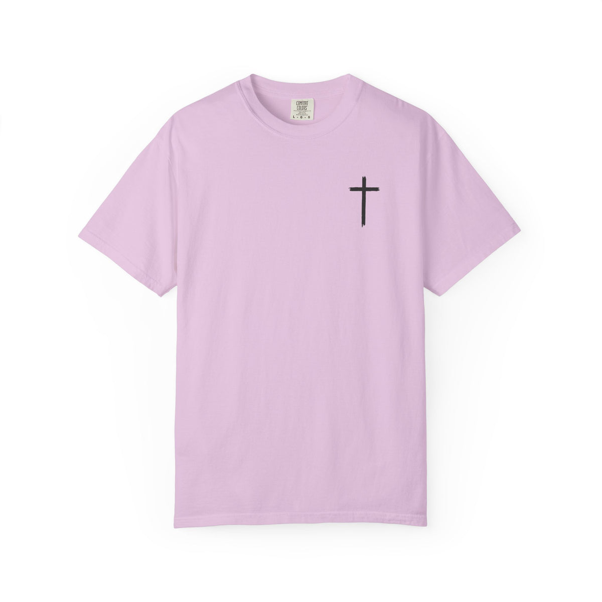 Built by Faith T-Shirt — Christian Cross Gym Tee