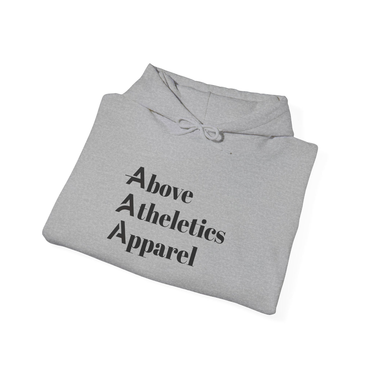 Above Athletics Apparel Hoodie — Faith In Him Gold Drip Graphic Hooded Sweatshirt