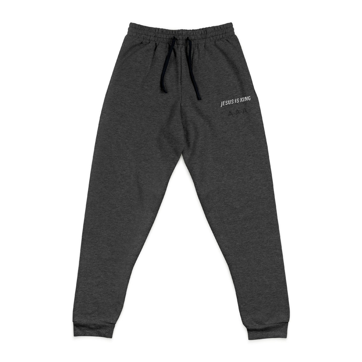 Jesus is King Joggers - Black - Unisex