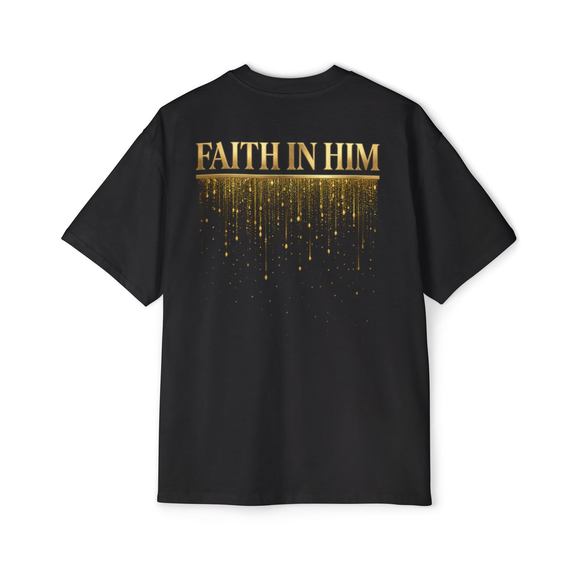 FAITH IN HIM Pump Cover - Oversized Tee