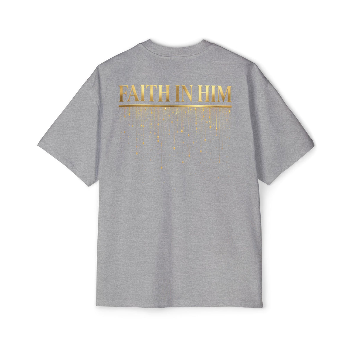 FAITH IN HIM - REDEEMER - Pump Cover - Oversized Tee