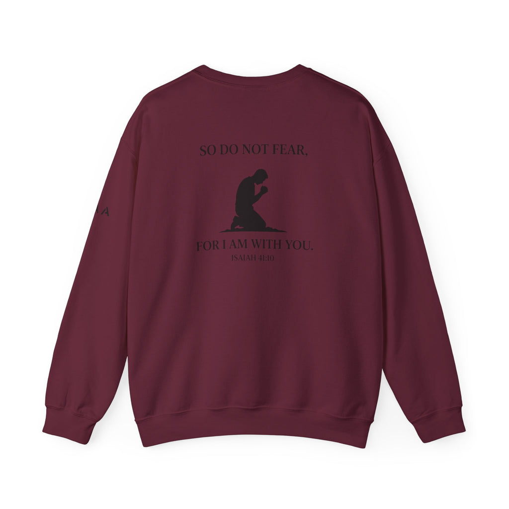 Minimalist Cross Crewneck Sweatshirt – AAA Chest Logo