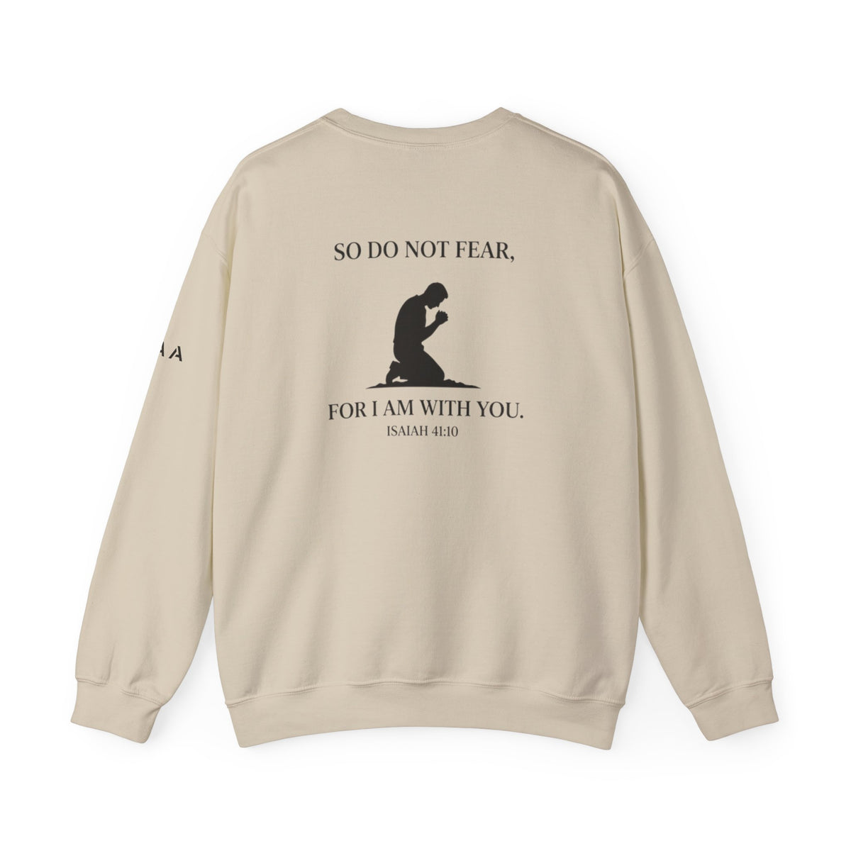 Minimalist Cross Crewneck Sweatshirt – AAA Chest Logo