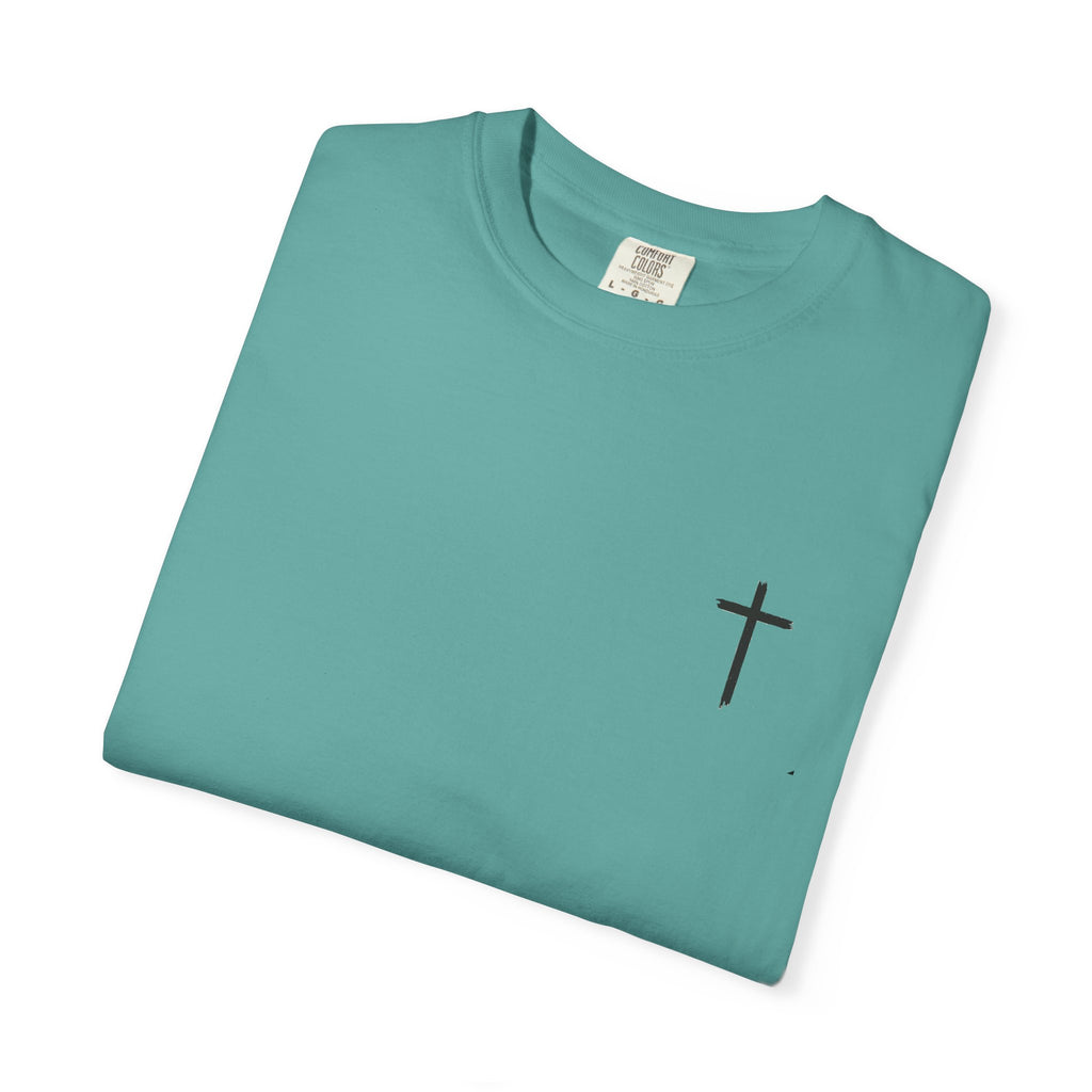 Christian Fitness T-Shirt - Philippians 4:13 Cross Gym Tee