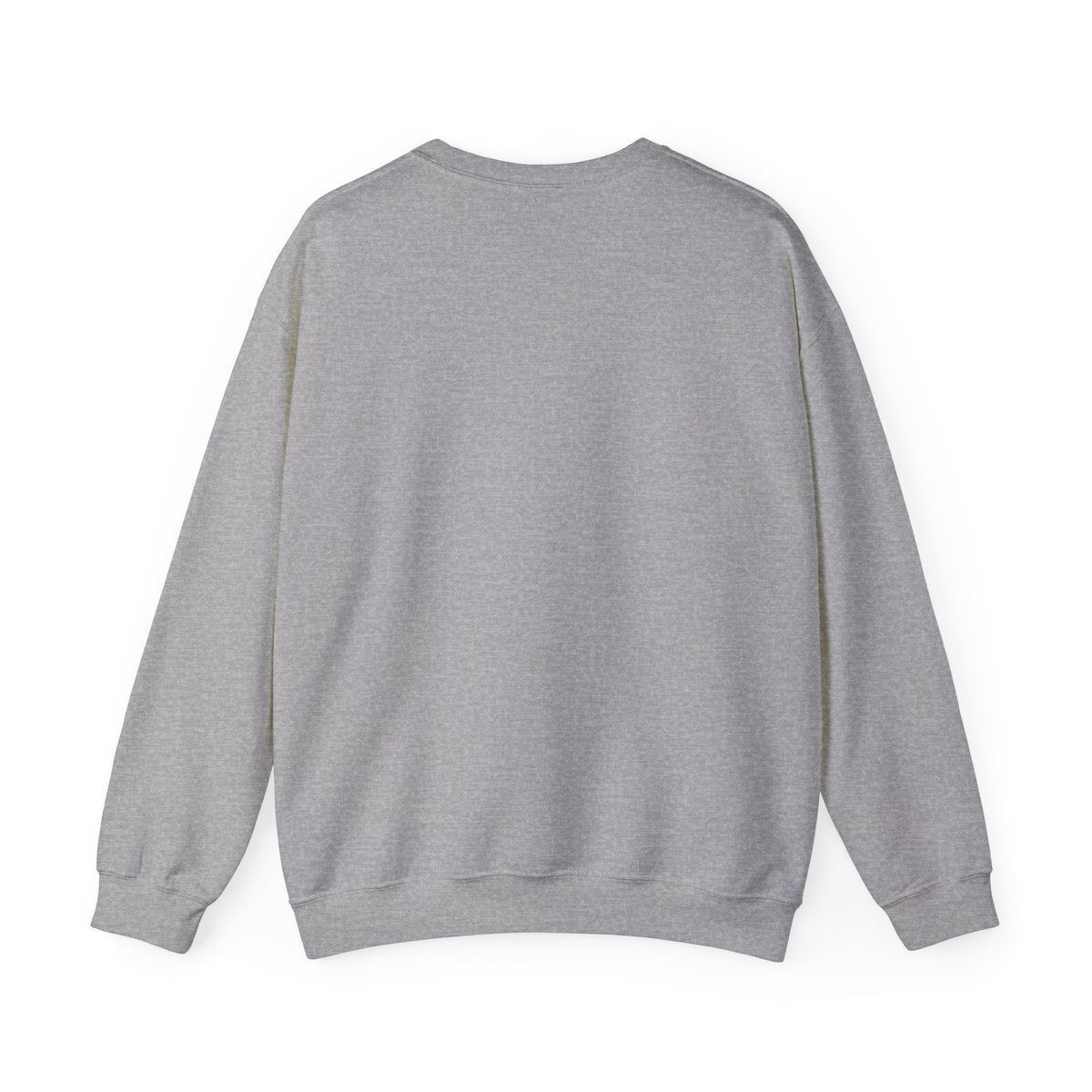 Crewneck Sweatshirt – Minimal Cross Chest Christian Design