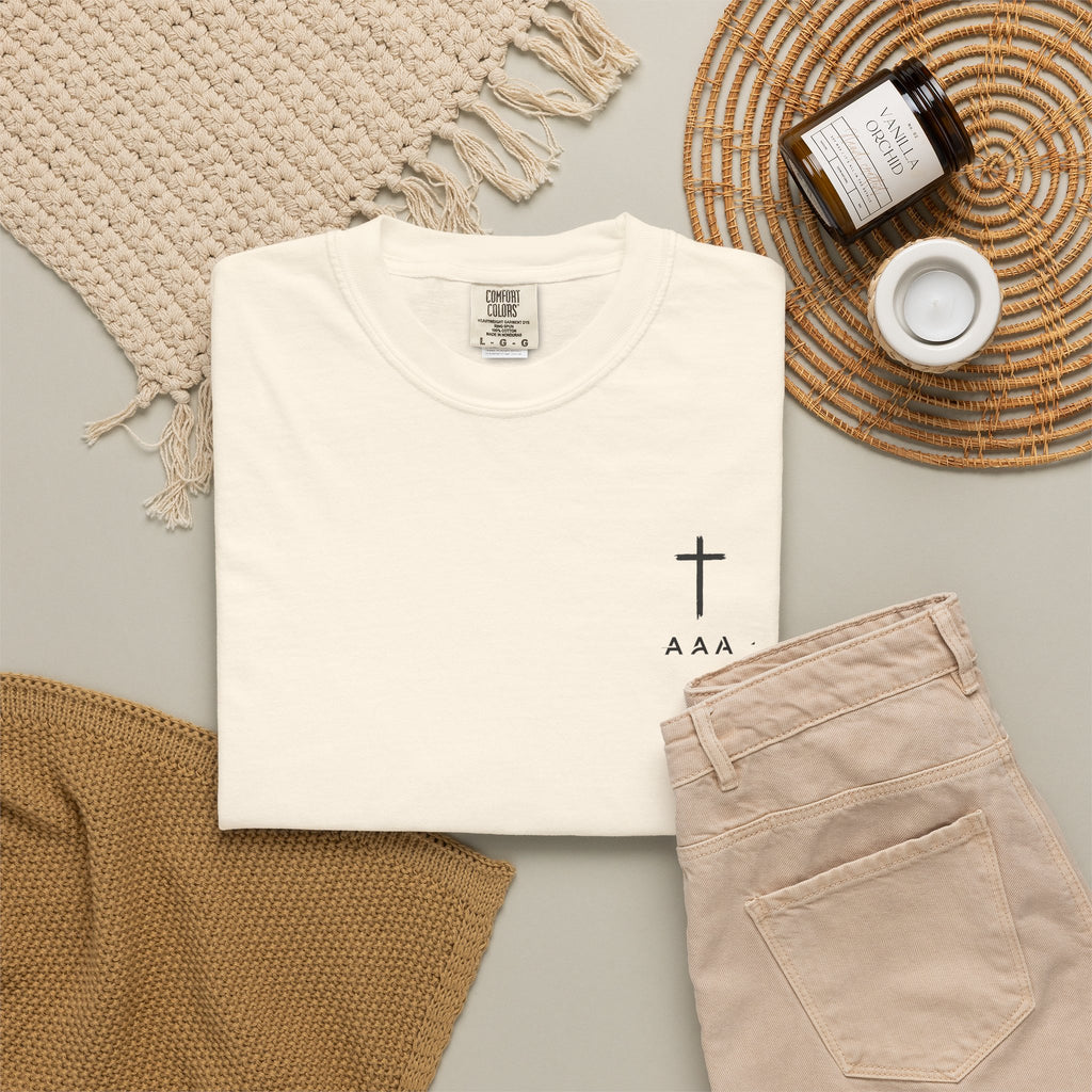Prayer Silhouette T-Shirt — "So Do Not Fear, For I Am With You" (Isaiah 41:10)