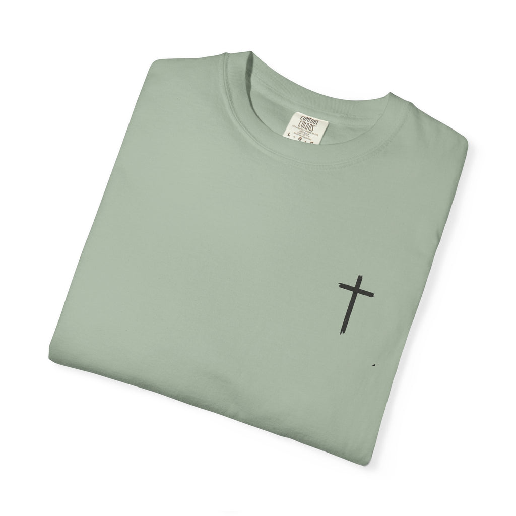 Christian Fitness T-Shirt - Philippians 4:13 Cross Gym Tee
