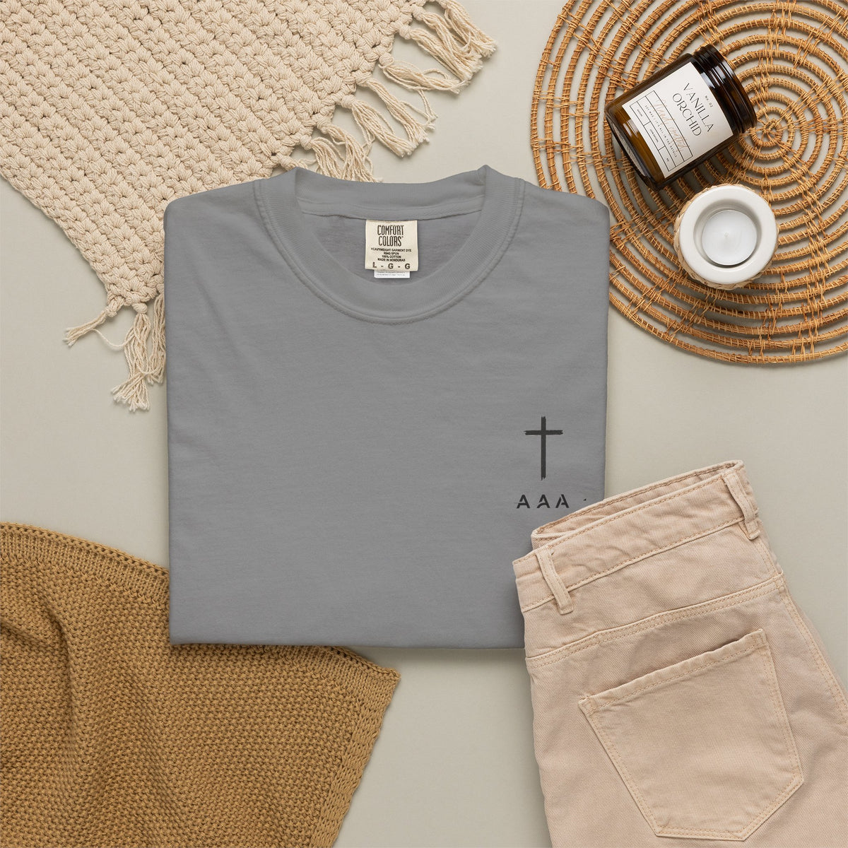 Prayer Silhouette T-Shirt — "So Do Not Fear, For I Am With You" (Isaiah 41:10)