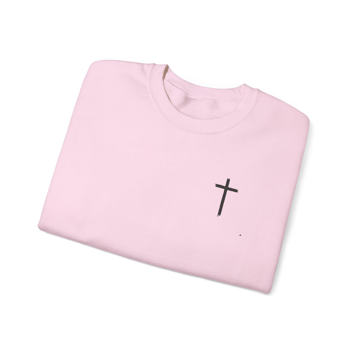 Christian Fitness Sweatshirt — “I Can Do All Things” Barbell Crewneck