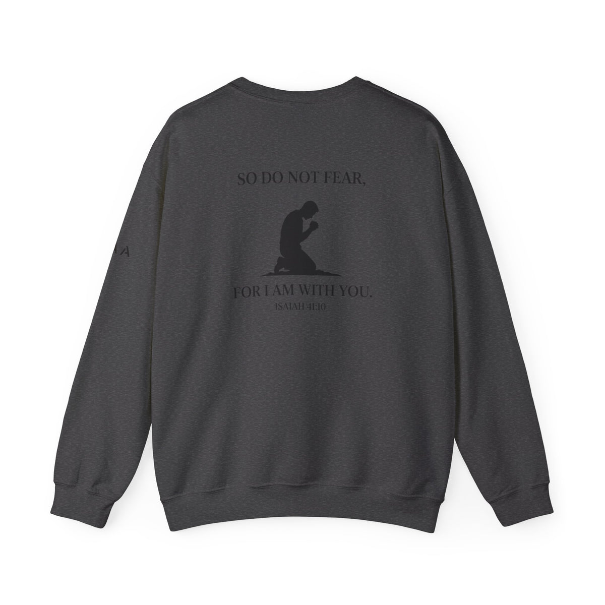 Minimalist Cross Crewneck Sweatshirt – AAA Chest Logo