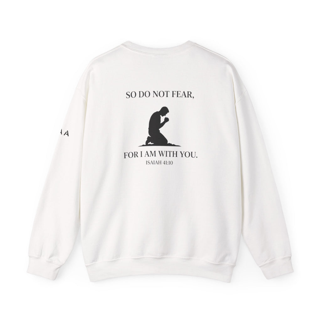Minimalist Cross Crewneck Sweatshirt – AAA Chest Logo