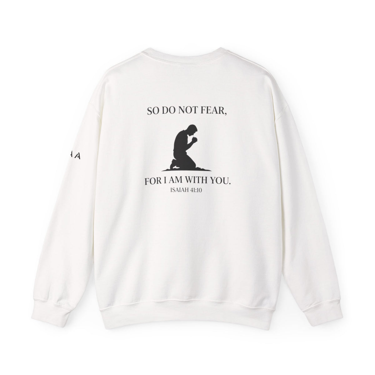 Minimalist Cross Crewneck Sweatshirt – AAA Chest Logo