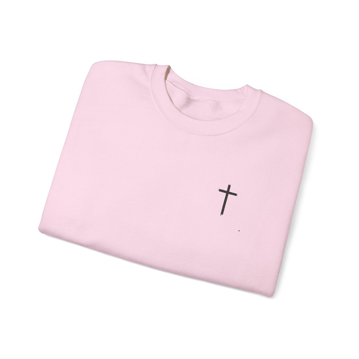 Minimalist Cross Crewneck Sweatshirt – AAA Chest Logo