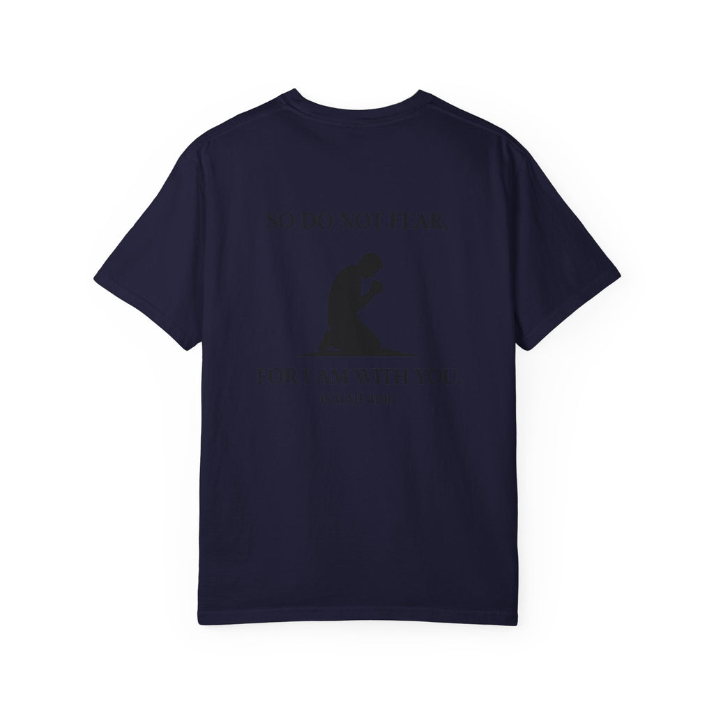 Prayer Silhouette T-Shirt — "So Do Not Fear, For I Am With You" (Isaiah 41:10)