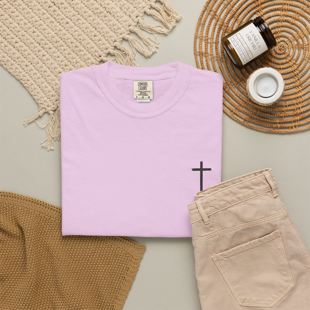 Christian Fitness T-Shirt - Philippians 4:13 Cross Gym Tee